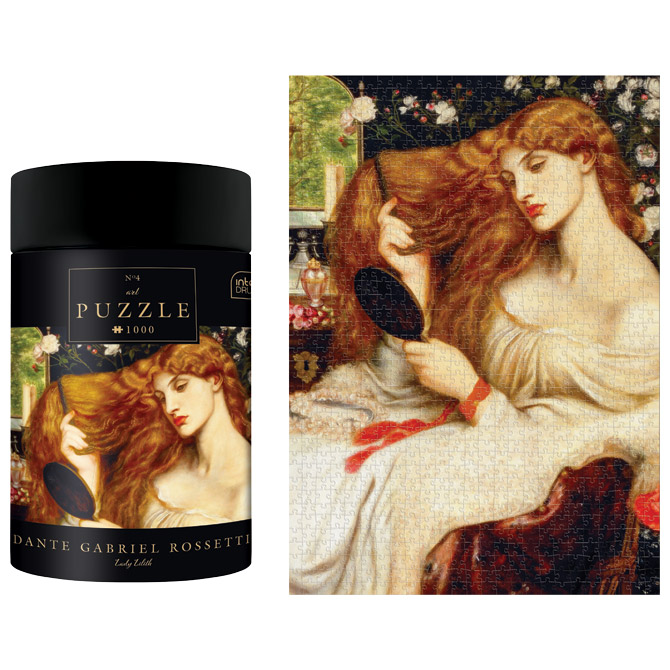 Puzzle 1000 kom tuba art.4 dante gabriel rossetti "lady lilith" interdruk (54130)