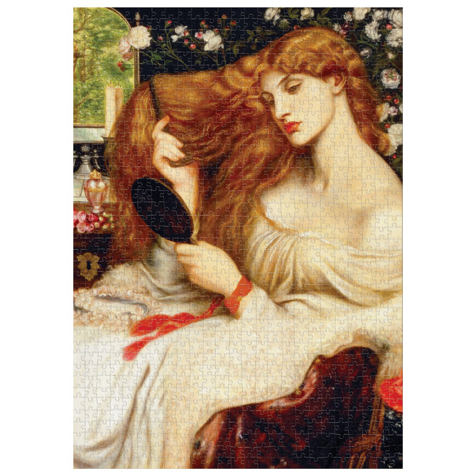 Puzzle 1000 kom tuba art.4 dante gabriel rossetti "lady lilith" interdruk (54130)