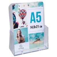 Stalci za prospekte stolni-zidni A5 okomit exacompta 75058d proziran (54182)