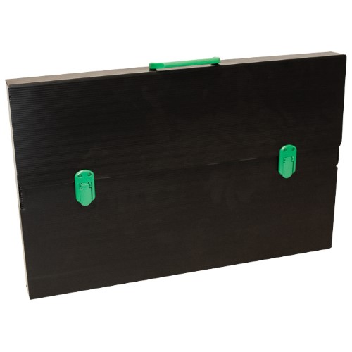 Torba-kofer pp-tvrdi 365x565x30mm ri,plast 6338535213,1 crna/sort ručka (54283)