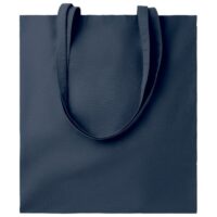Vrećice za kupovinu pamučna 38x42cm-duge ručke midoceanbrands mo9268-85 tamno plava (54345)