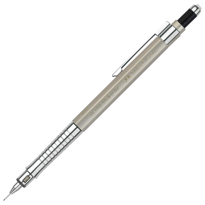 Olovka tehnička 0,7mm tk-fine vario l faber castell 135740 šampanj (54683)