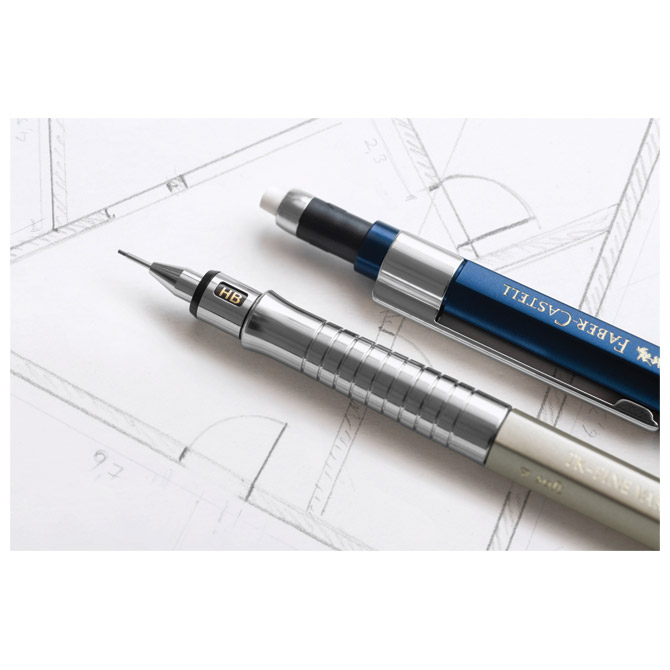 Olovka tehnička 0,7mm tk-fine vario l faber castell 135740 šampanj (54683)