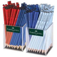 Olovka grafitna b grip 2001 u čaši pk144 faber castell 117040 sortirano (54690)