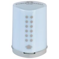 Šiljilo pvc s pvc kutijom 1rupa grip 2001 mini faber castell 183774 sky blue (54701)