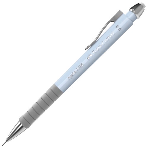 Olovka tehnička 0,5mm grip apollo faber castell 232512 sky blue (54707)