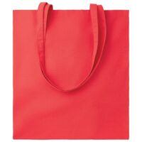 Vrećice za kupovinu pamučna 38x42cm-duge ručke midoceanbrands mo9268-05 crvena (54849)