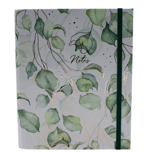Blok kolegij b5 crte 96l s gumicom leaves 2 marker 1830 (54910)