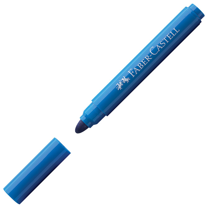Flomaster školski 12boja jumbo kratki faber castell 154311 blister (54930)