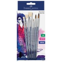 Set kistova od sintetičkih vlakana (za razne tehnike) pk6 faber castell 282891 (54933)