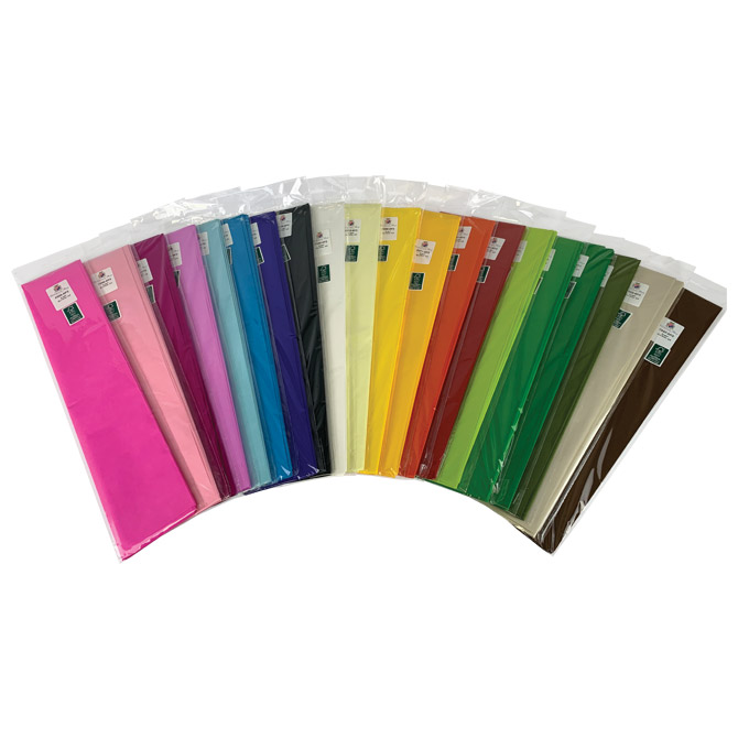 Papir ukrasni tissue 50x76 cm pk6 cartotecnica rossi f047 smeđi blister (55120)