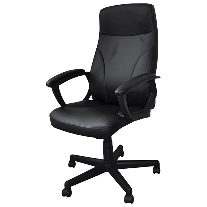 Stolica uredska "crete"office products 23023311-05 crna (55198)
