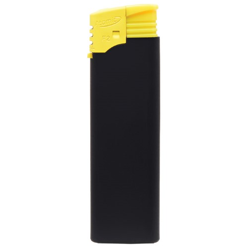 UPALJAČ ELEKTRONSKI GUMIRANI MAT ATOMIC F2 RUBBER TROBER 3670310 CRNO/ŽUTI (55219)
