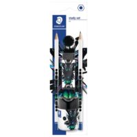 Olovka grafitna hb cool&cute pk2 plus gumica plus šiljilo staedtler 130 sbk2e1 blister (55302)