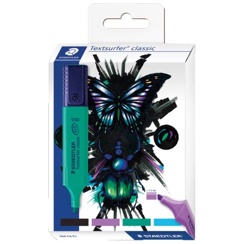 Signir 1-5mm classic cool&cute staedtler 364 c4 e1 4boje blister (55306)