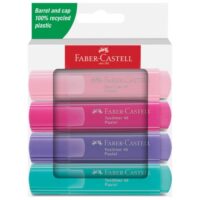 Signir 1-5mm 46 pastel kart,kutija faber castell 254654/4boje blister (55359)