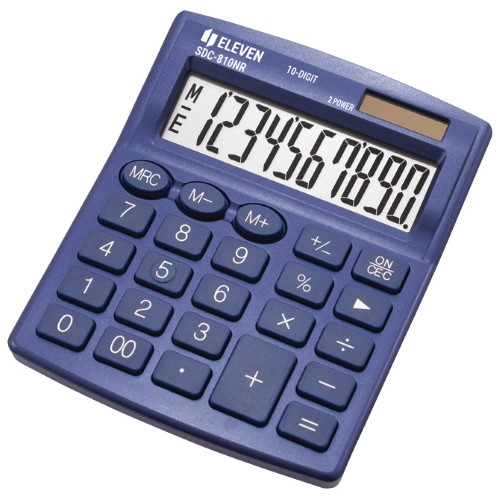 Kalkulator komercijalni 10 mjesta eleven sdc-810nrnve plavi (55435)