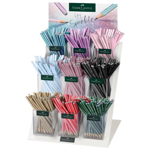 Stalci s olovkama grafitnim sparkle pk432 faber castell 118284 (55475)