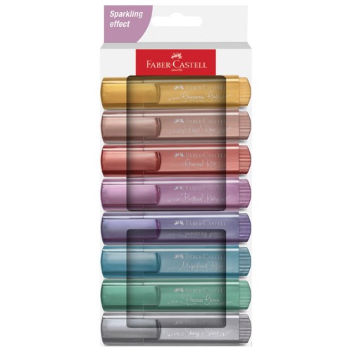 Signir 1-5mm 46 metallic kart,kutija faber castell 254678 8boja blister (55519)