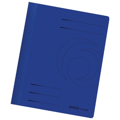 Fascikl mehanika euro karton A4 herlitz 11036969 plavi (55536)