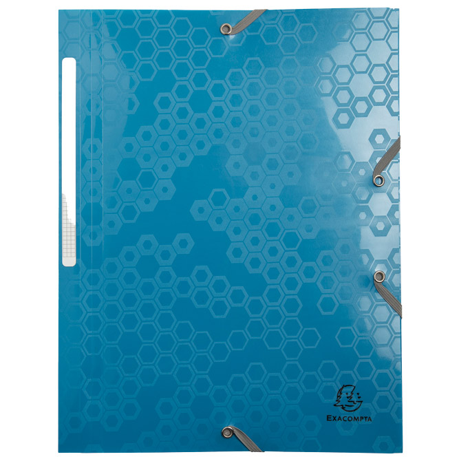 Fascikl klapa s gumicom pp A4 maia exacompta 55210e sort (55574)