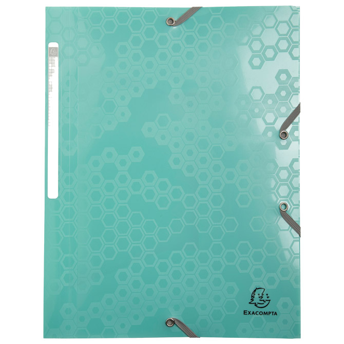 Fascikl klapa s gumicom pp A4 maia exacompta 55210e sort (55574)