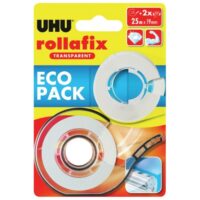Traka ljepljiva 19mm/25m plus 5m gratis rollafix 36380 uhu prozirna b selotejp (55590)