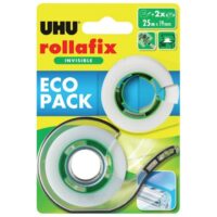 Traka ljepljiva 19mm/25m plus 5m gratis rollafix 36395 uhu nevidljiva b selotejp (55591)