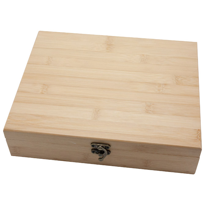 Set za vino - 9 dijelova u bambus kutiji (55596)