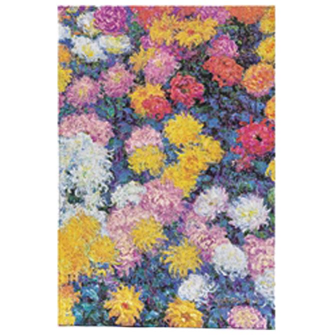 Notes 9x14cm-mini crte 88l s gumicom monet's chrysanthemums paperblanks pb9716-7 (55602)