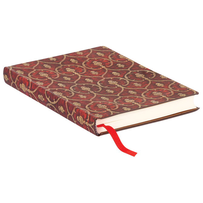 Notes 9x14cm-mini crte 104l s gumicom red velvet flexis paperblanks fb9633-7 (55608)