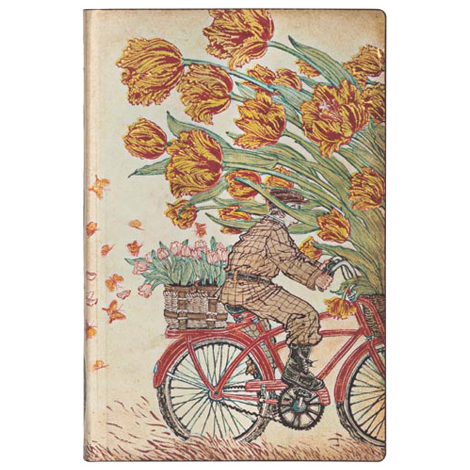Notes 9,5x14cm-mini crte 104l bez zatvaranja holland spring flexis paperblanks fb7282-9 (55609)