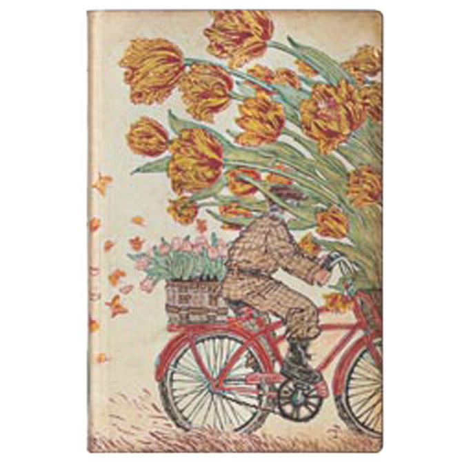 Notes 9,5x14cm-mini crte 104l bez zatvaranja holland spring flexis paperblanks fb7282-9 (55609)