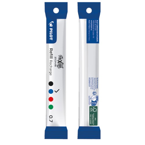 Uložak za roler 0,7mm frixion zone piši-briši pilot bls-frm7-l plavi (55619)