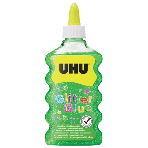 Ljepilo glitter glue 177ml uhu zeleno (55627)