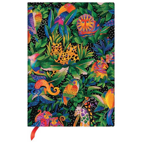 Notes 13x18cm-midi crte 88l bez zatvaranja jungle song flexis paperblanks fb7266-9 (55643)