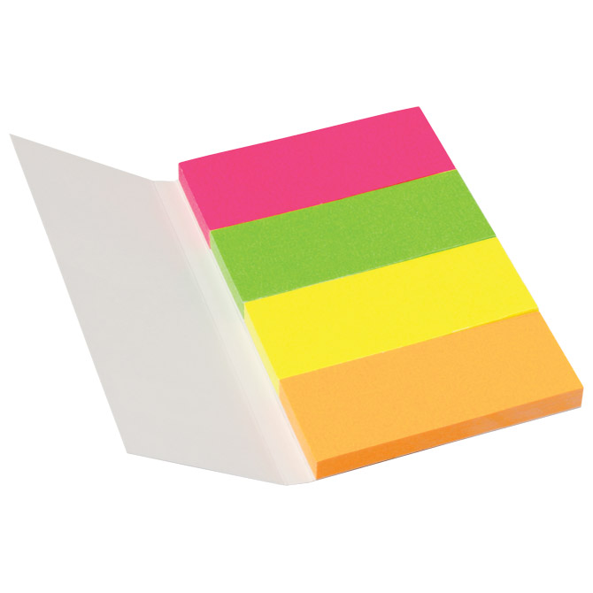Zastavica 20x50mm 4bojex50l papir global notes 5670-89 sortirano blister (55658)