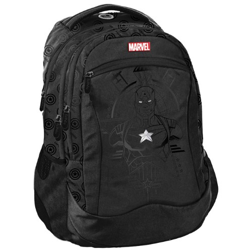 Ruksak školski anatomski avengers beuniq av24aa-2808 crni (55706)