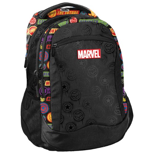 Ruksak školski anatomski marvel beuniq av24xx-2808 crni (55708)