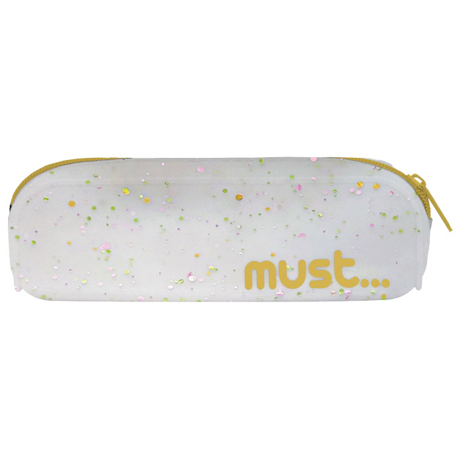 Pernica vrećica/pravokutna silikon 20x5x6cm confetti must diakakis 000585643 sortirano (55766)