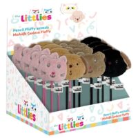 Olovka grafitna littlies fluffy animals diakakis 000647011 (55800)