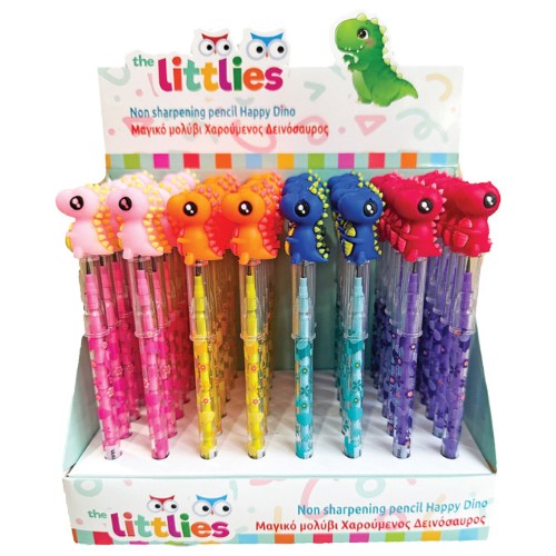 Olovka grafitna u nastavcima littlies happy dino diakakis 000647026 sort (55811)