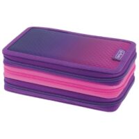 Pernica puna 3zipa dip dye herlitz 50046331 rozo ljubičasta (55828)