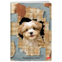 Teka meki uvez A4 crte 40l plus 2l 80g peekaboo pets elisa (55878)