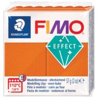 Masa za modeliranje 57g fimo effect metallic staedtler 8010-41 metalik narančasta (55945)