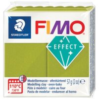 Masa za modeliranje 57g fimo effect metallic staedtler 8010-51 metalik zelena (55946)