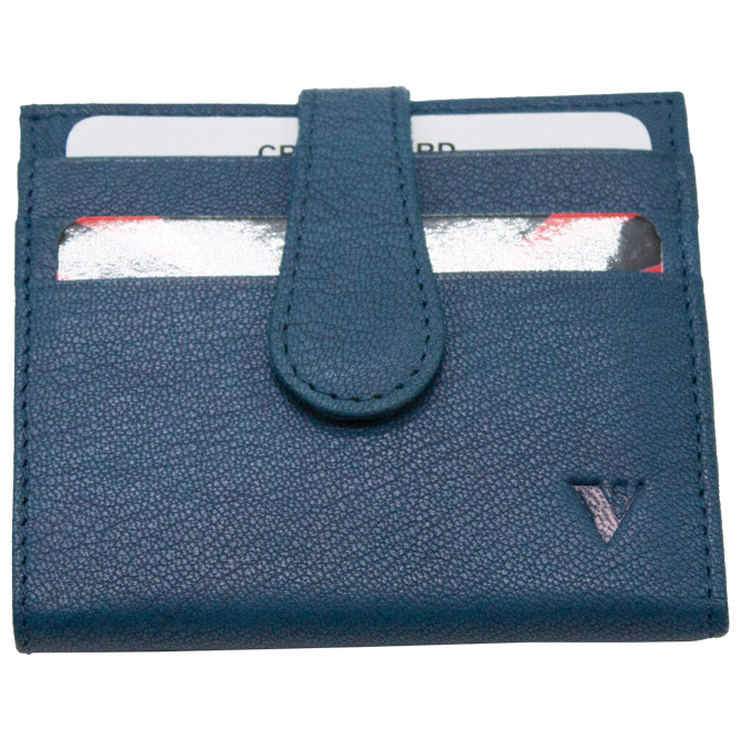 Etui za kartice koža 1063 plavi (55972)