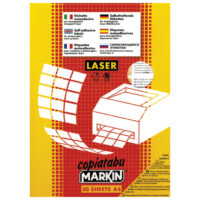 Etikete lk 210x297mm pk50l markin 220ltgc503 prozirne (56039)
