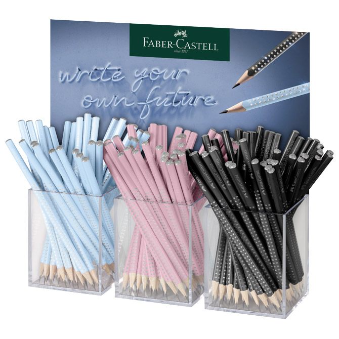 Stalci s olovkama grafitnim sparkle pk144 faber castell 118244 (56237)