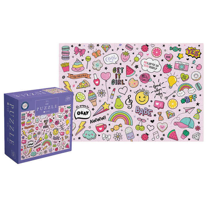 Puzzle 250 kom kids 4 icons interdruk (56771)
